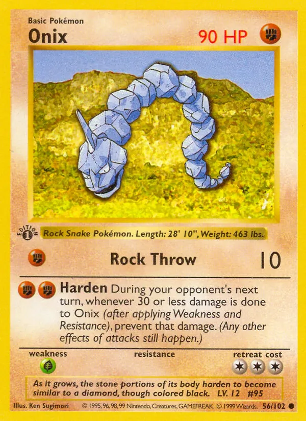 Carta Onix, número 56/102 da coleção Coleção Básica