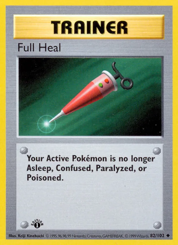 Carta Full Heal, número 82/102 da coleção Coleção Básica