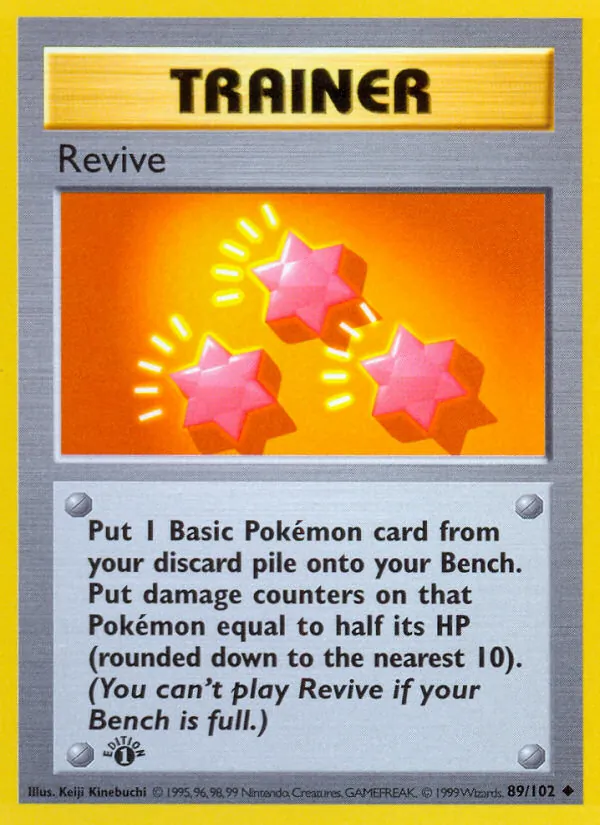 Carta Revive, número 89/102 da coleção Coleção Básica