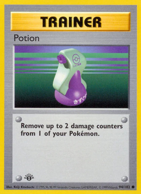 Carta Potion, número 94/102 da coleção Coleção Básica