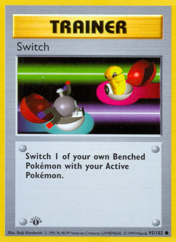 Carta Switch, número 95/102 da coleção Coleção Básica