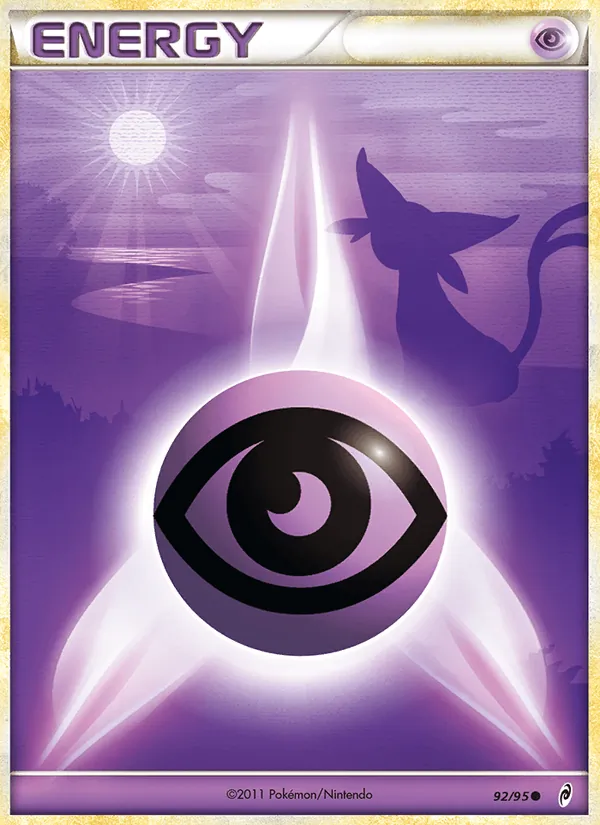 Carta Psychic Energy, número 92/95 da coleção Chamado das Lendas