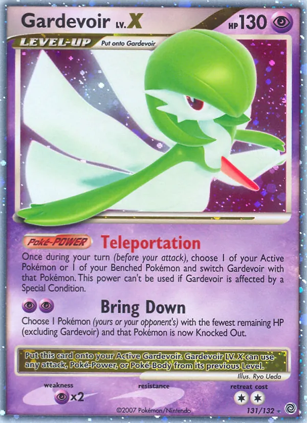 Carta Gardevoir, número 131/132 da coleção Maravilhas Secretas