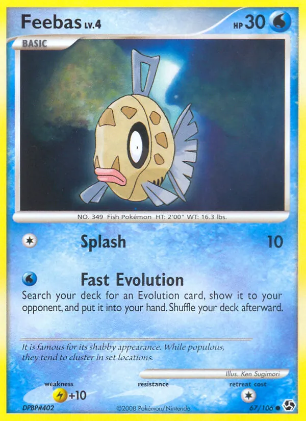 Carta Feebas, número 67/106 da coleção Great Encounters