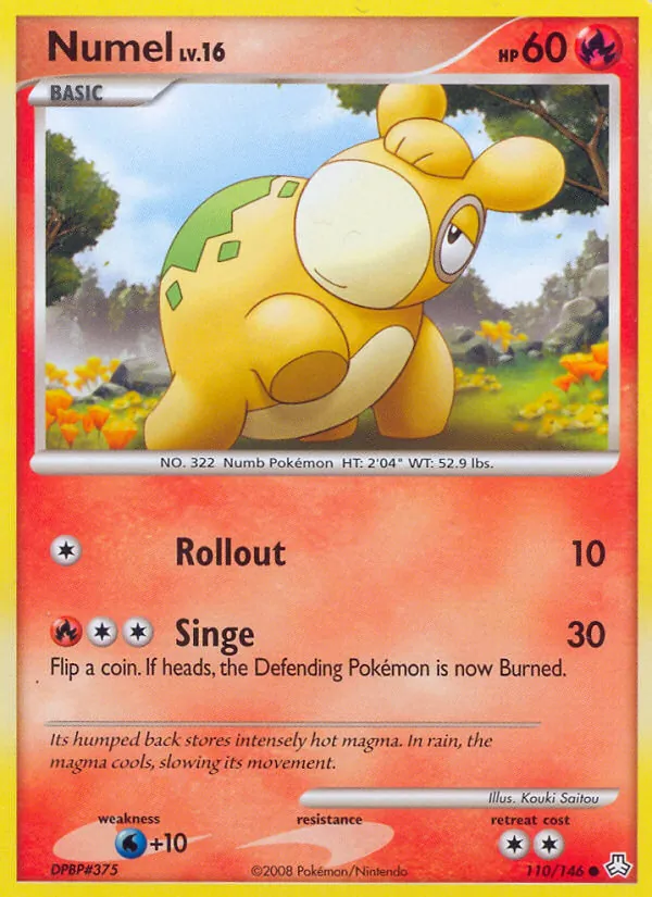 Carta Numel, número 110/146 da coleção Legends Awakened