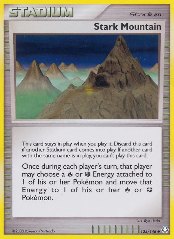 Carta Stark Mountain, número 135/146 da coleção Legends Awakened