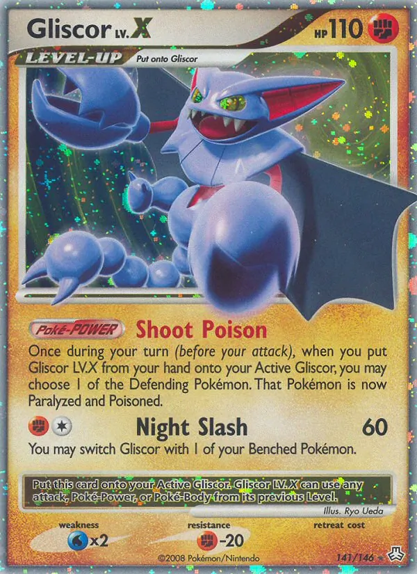 Carta Gliscor, número 141/146 da coleção Legends Awakened