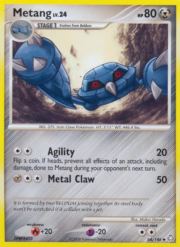 Carta Metang, número 64/146 da coleção Legends Awakened