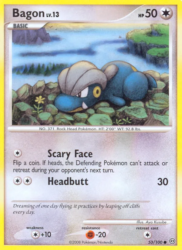 Carta Bagon, número 53/100 da coleção Stormfront