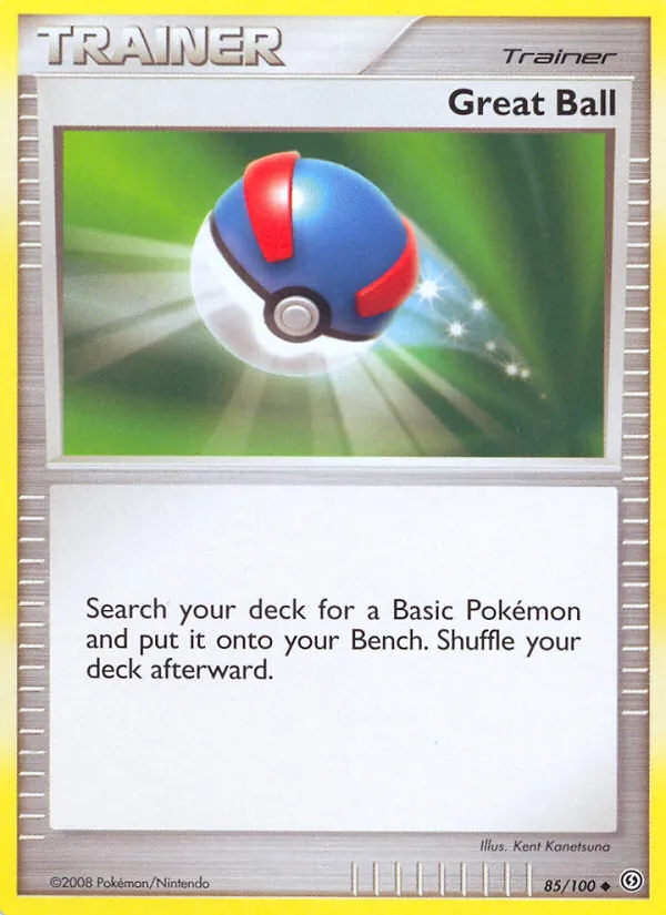 Carta Great Ball, número 85/100 da coleção Stormfront