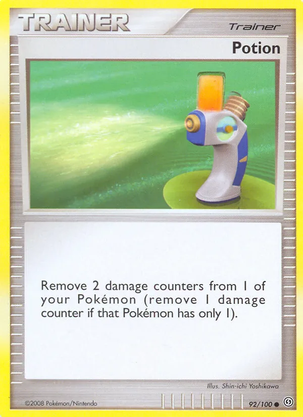 Carta Potion, número 92/100 da coleção Stormfront