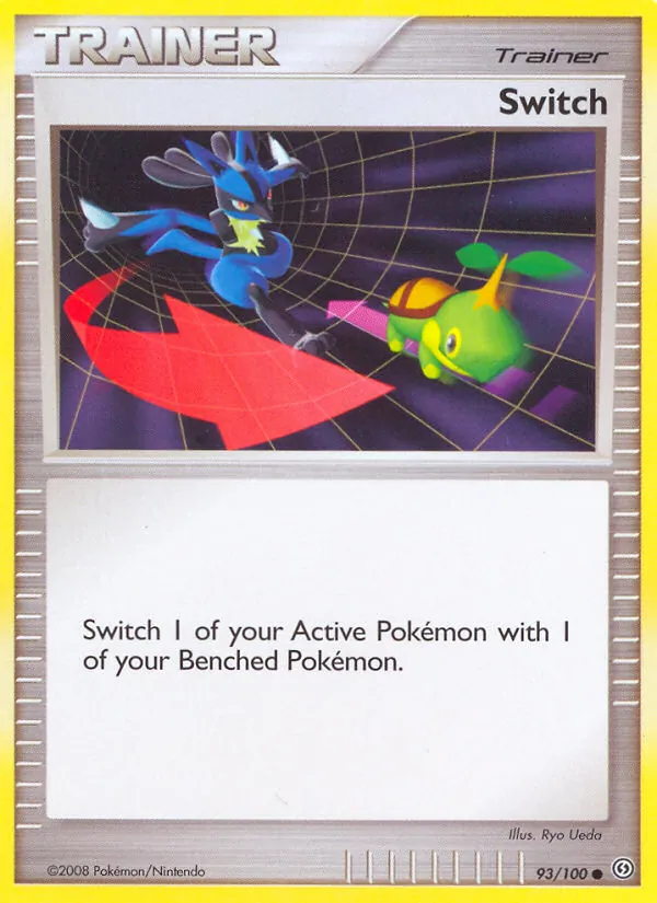 Carta Switch, número 93/100 da coleção Stormfront