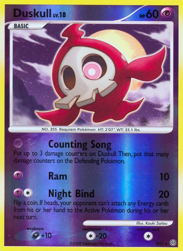 Carta Duskull, número SH2/100 da coleção Stormfront