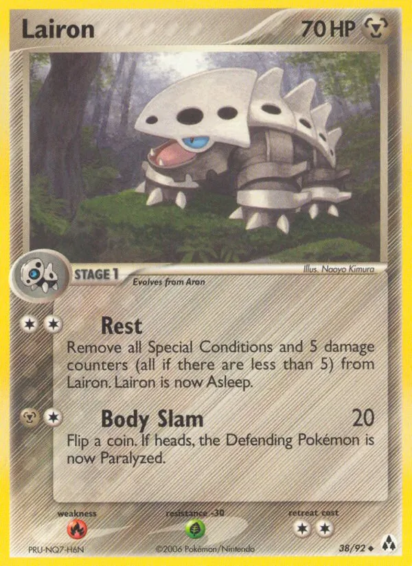 Carta Lairon, número 38/92 da coleção Legend Maker