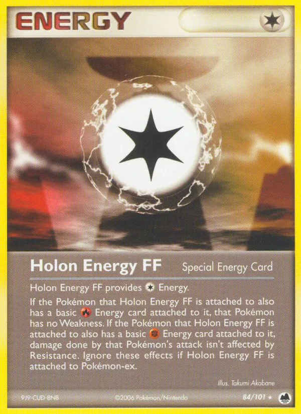 Carta Holon Energy FF, número 84/101 da coleção Dragon Frontiers