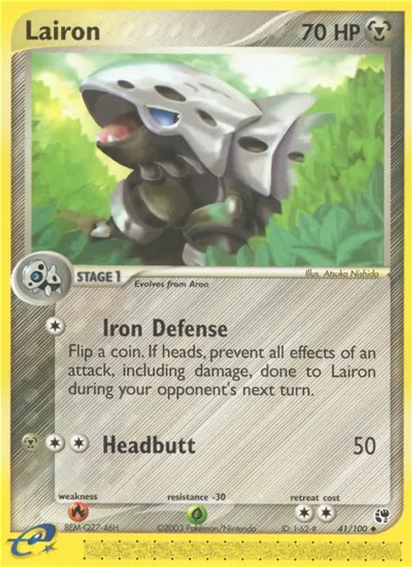 Carta Lairon, número 41/100 da coleção Sandstorm