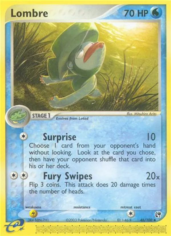 Carta Lombre, número 46/100 da coleção Sandstorm