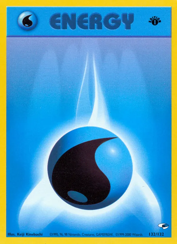 Carta Water Energy, número 132/132 da coleção Gym Heroes