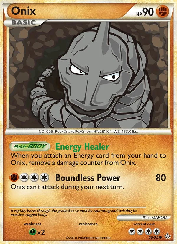 Carta Onix, número 56/95 da coleção Revelado