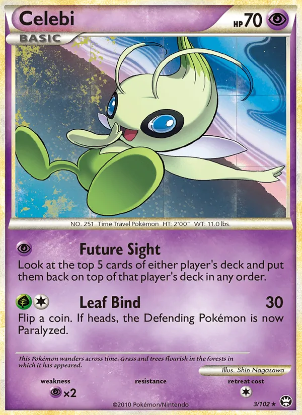 Carta Celebi, número 3/102 da coleção Triunfante