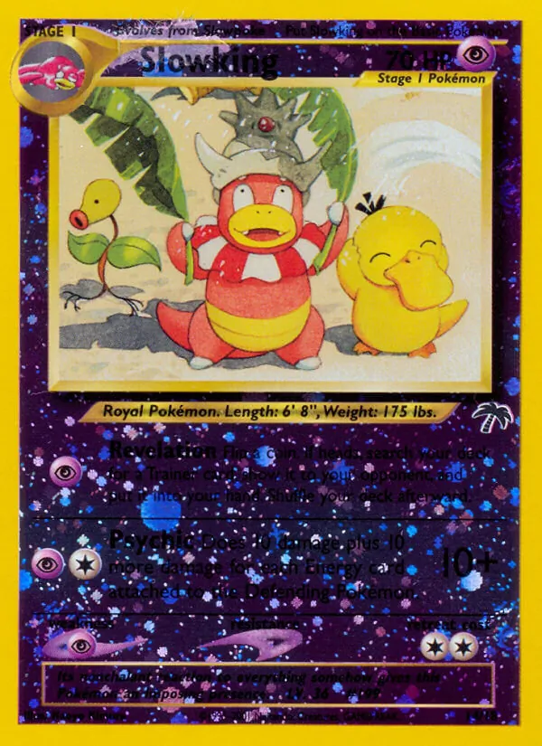 Carta Slowking, número 14/18 da coleção Southern Islands