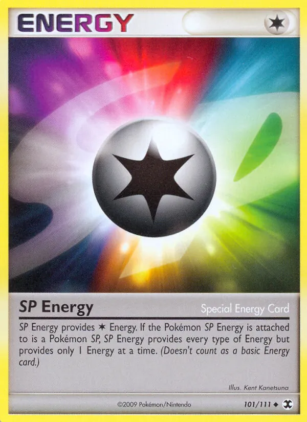 Carta SP Energy, número 101/111 da coleção Rising Rivals