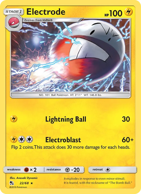 Carta Electrode, número 22/68 da coleção Destinos Ocultos