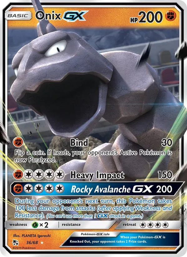 Carta Onix GX, número 36/68 da coleção Destinos Ocultos