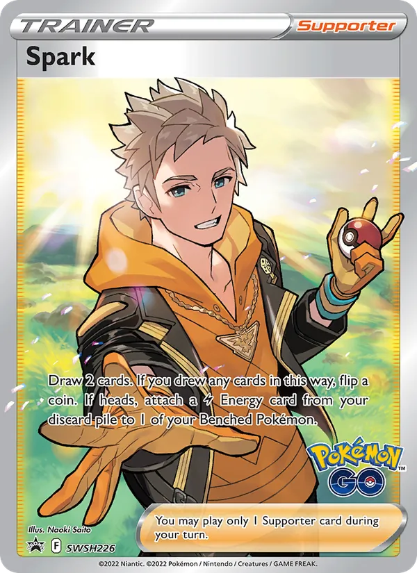 Carta Spark, número SWSH226/307 da coleção ESES Promos