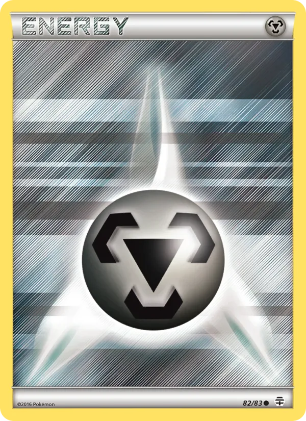 Carta Metal Energy, número 82/83 da coleção Gerações