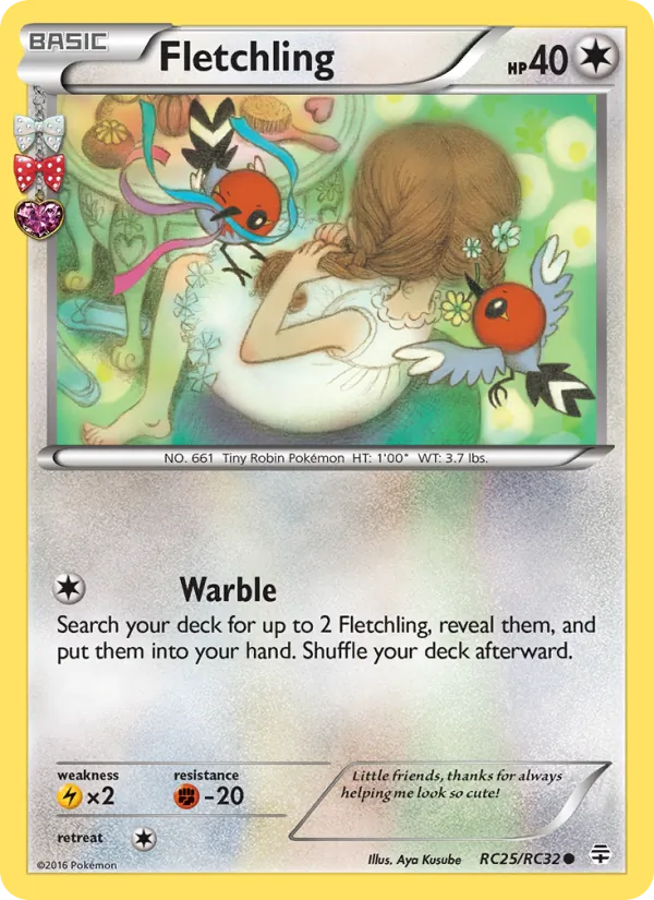 Carta Fletchling, número RC25/83 da coleção Gerações