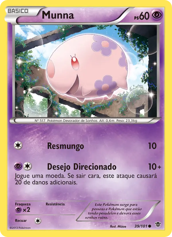 Carta Munna, número 39/101 da coleção Explosão de Plasma