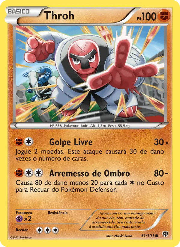 Carta Throh, número 51/101 da coleção Explosão de Plasma
