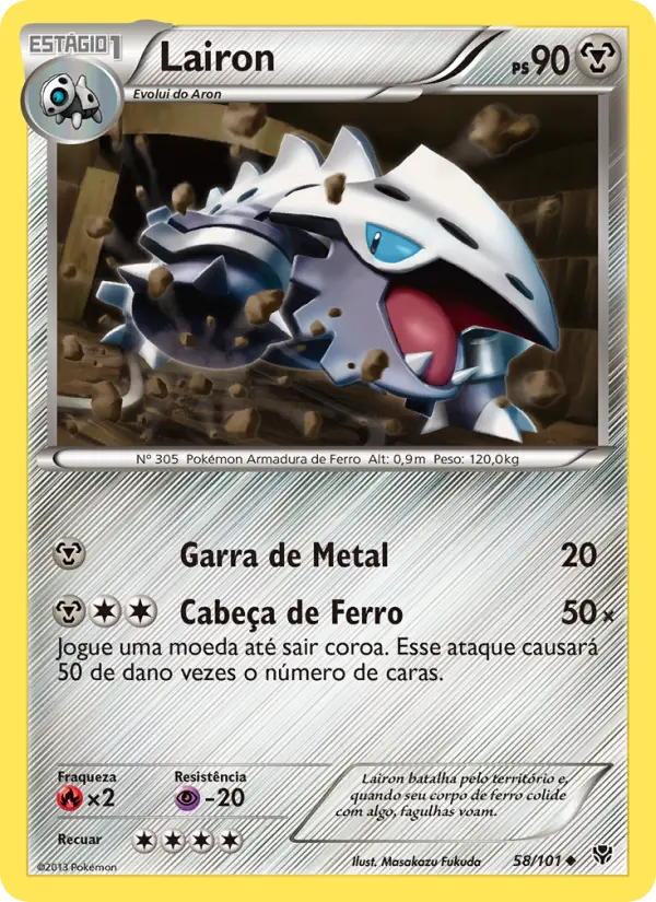 Carta Lairon, número 58/101 da coleção Explosão de Plasma