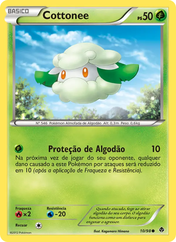 Carta Cottonee, número 10/98 da coleção Poderes Emergentes