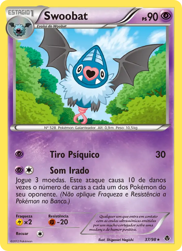 Carta Swoobat, número 37/98 da coleção Poderes Emergentes
