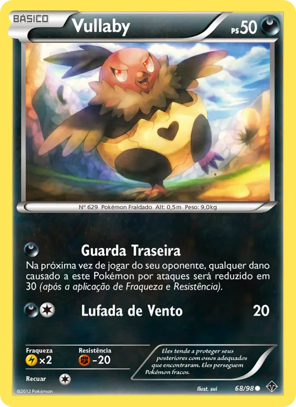 Carta Vullaby, número 68/98 da coleção Poderes Emergentes