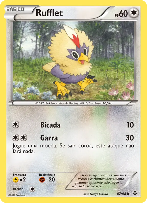 Carta Rufflet, número 87/98 da coleção Poderes Emergentes