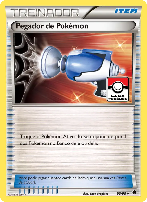 Carta Pegador de Pokémon, número 95/98 da coleção Poderes Emergentes