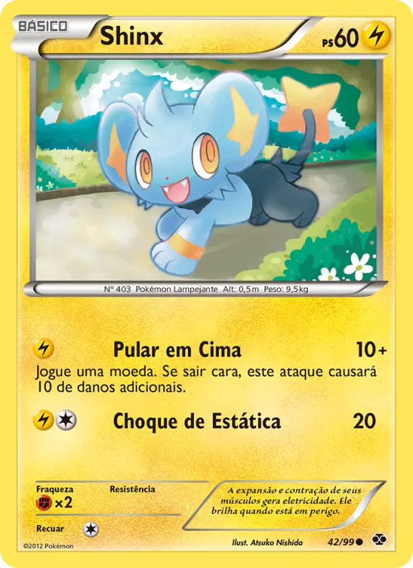 Carta Shinx, número 42/99 da coleção Próximos Destinos