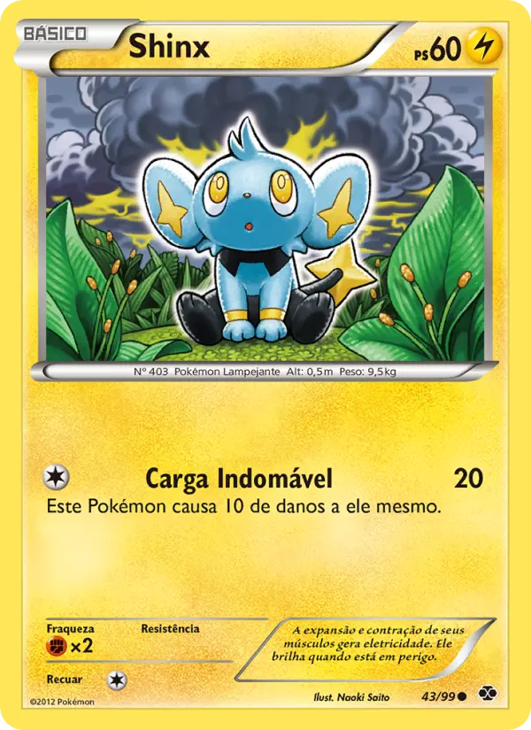 Carta Shinx, número 43/99 da coleção Próximos Destinos