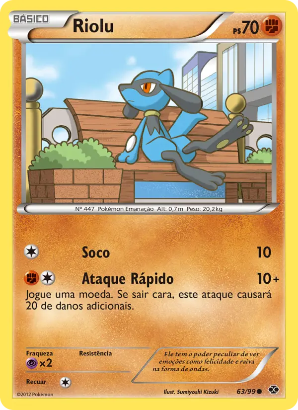 Carta Riolu, número 63/99 da coleção Próximos Destinos