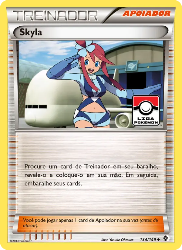 Carta Skyla, número 134/149 da coleção Fronteiras Cruzadas