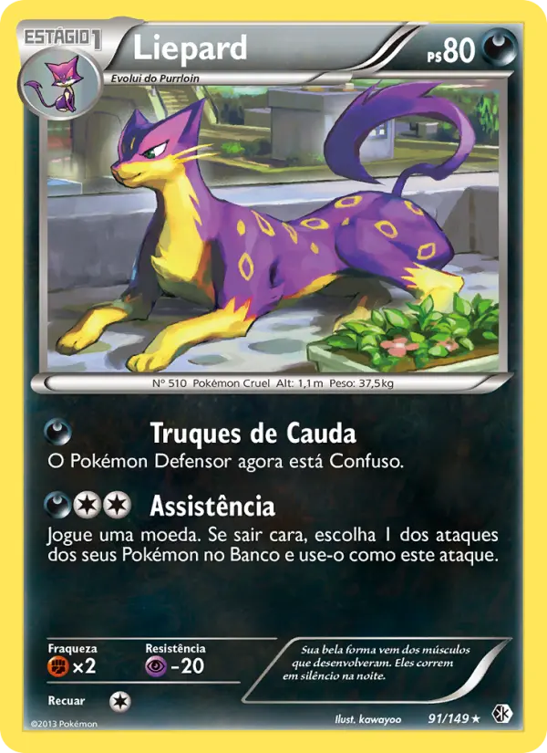 Carta Liepard, número 91/149 da coleção Fronteiras Cruzadas
