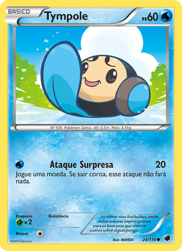 Carta Tympole, número 24/116 da coleção Congelamento de Plasma