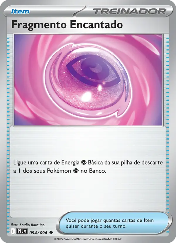 Carta Fragmento Encantado, número 094/94 da coleção Fogo Fantasmagórico