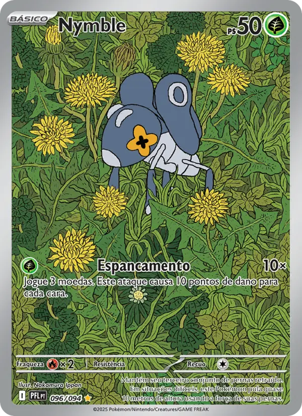 Carta Nymble, número 096/94 da coleção Fogo Fantasmagórico