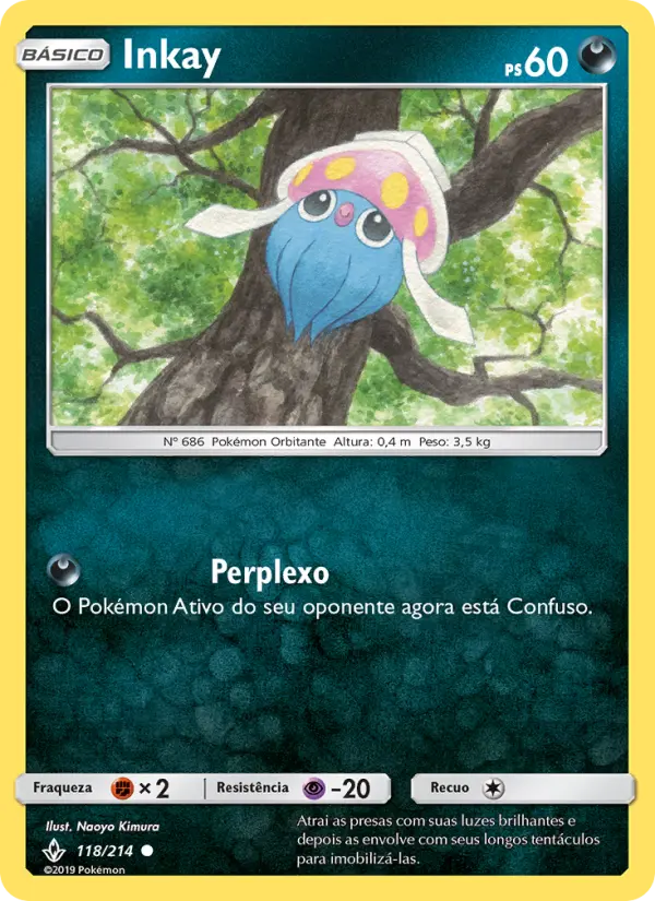 Carta Inkay, número 118/214 da coleção Elos Inquebráveis