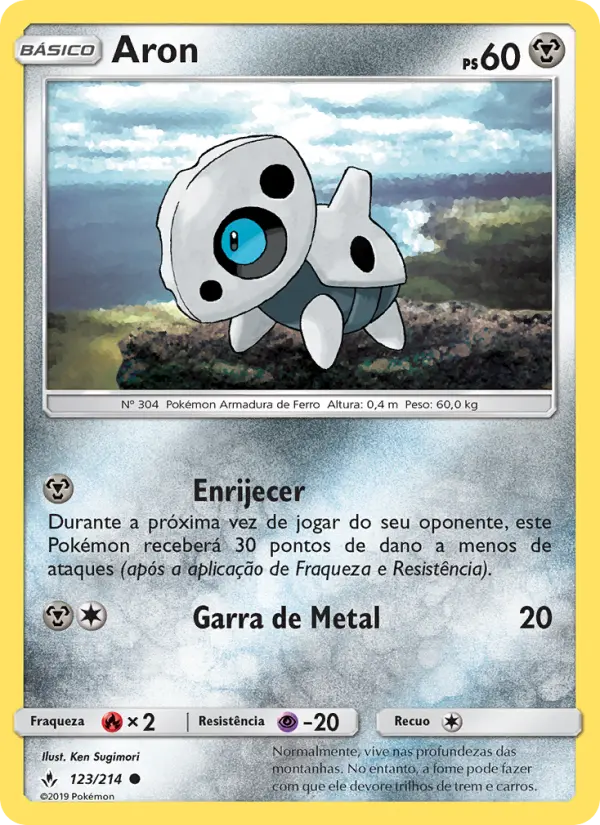 Carta Aron, número 123/214 da coleção Elos Inquebráveis