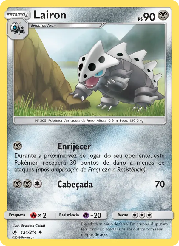 Carta Lairon, número 124/214 da coleção Elos Inquebráveis